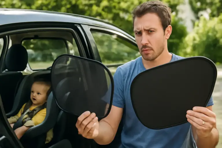 Tendalini parasole per bimbi: quale scegliere per non rischiare multe o rischio salute
